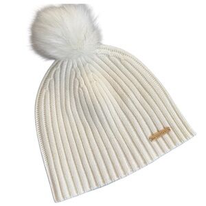Micheal Kors Knit Beanie with Pom Pom
